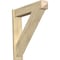 Ekena Millwork Traditional Arts & Crafts Rough Sawn Outlooker, Douglas Fir, 8"W x 40"D x 40"H OUT08X40X40TRA03RDF - alternate 1